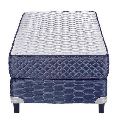 Colchón + Sommier Suavestar Lujo 1 Plaza 080x190x023