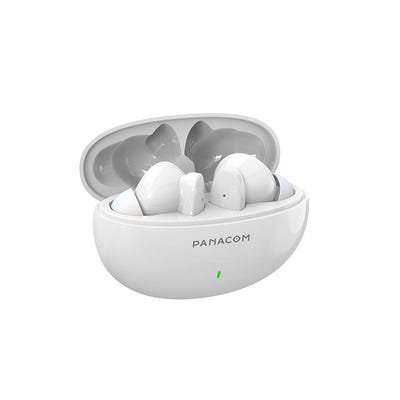 Auricular Panacom EAT14130 TWS Bluetooth Blanco